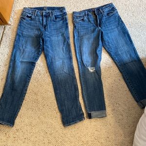 2 pairs Kut from the Kloth Jeans size 8